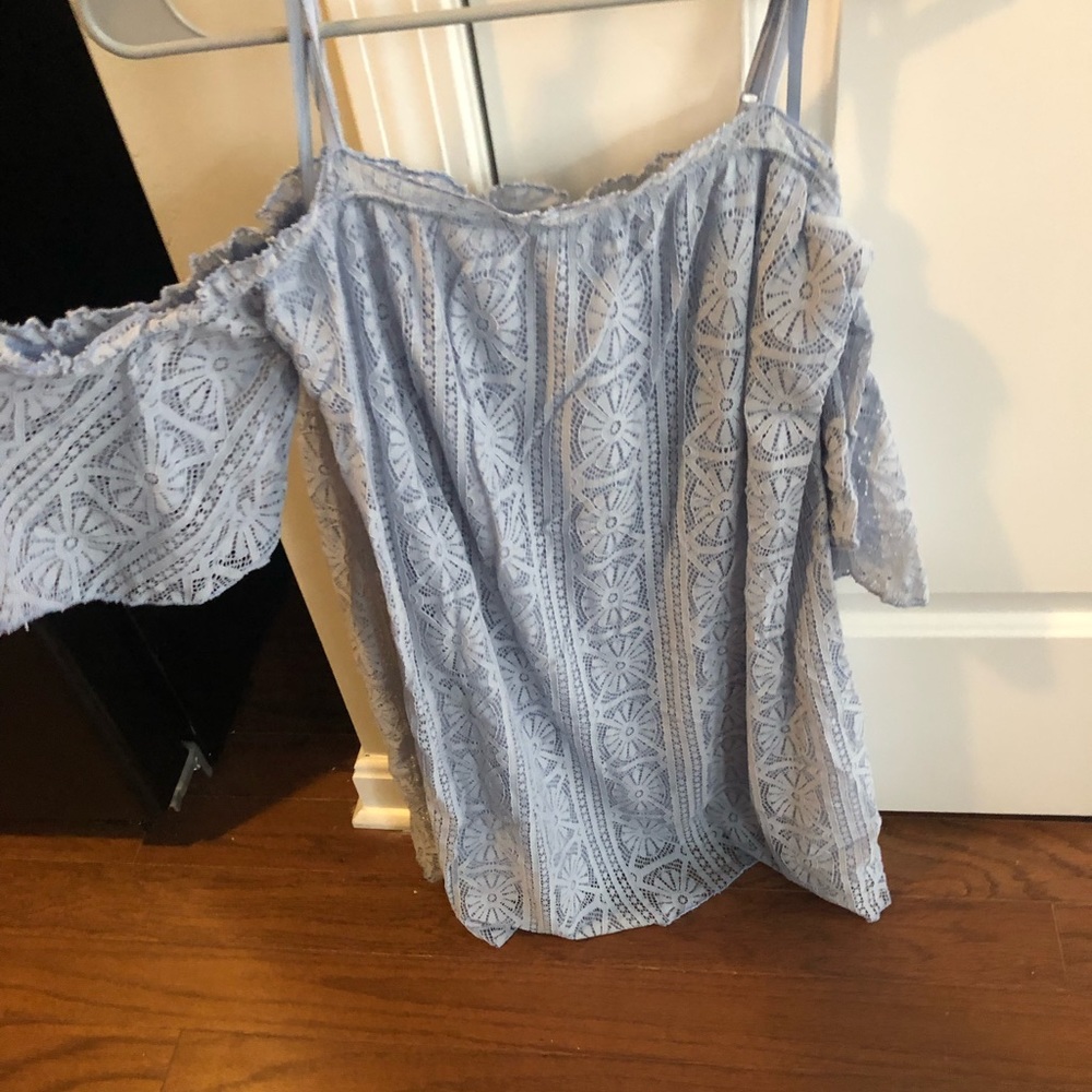 Spaghetti Strap Dress, Light Blue